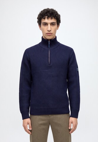 Petrol Industries Sweater in Blue: front