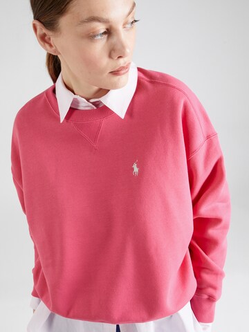 Polo Ralph Lauren Μπλούζα φούτερ 'BUBBLE' σε ροζ