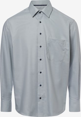 ETERNA Comfort fit Button Up Shirt ' ' in Green: front