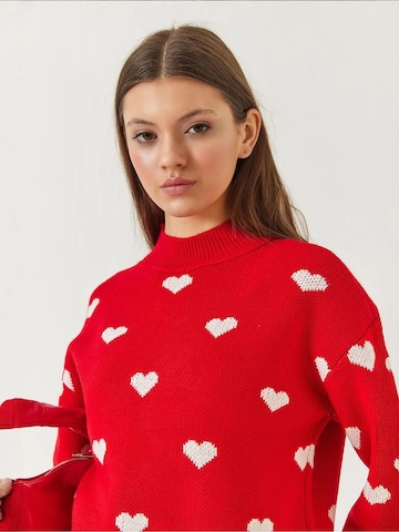 Bianco Lucci - Pullover em vermelho