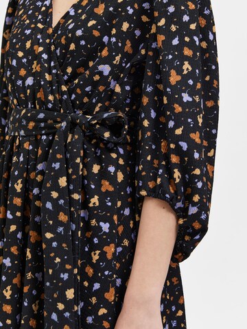 SELECTED Kleid 'Mynte' in Schwarz