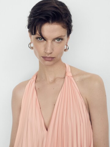 Robe 'Salmon' MANGO en orange