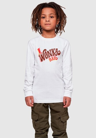 T-Shirt 'Willy Wonka - Bar' ABSOLUTE CULT en blanc : devant