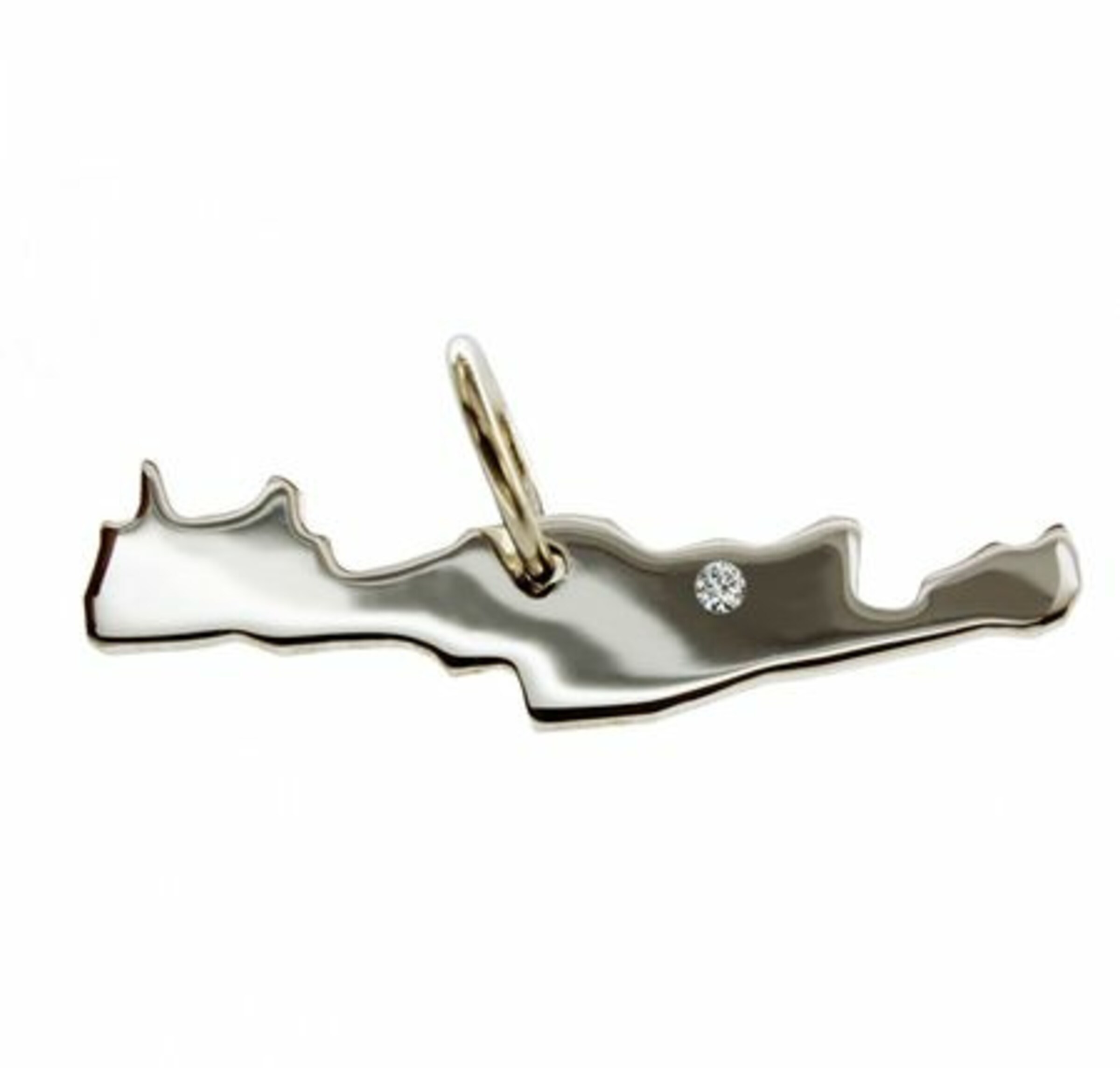 Schmuckador Pendant in Silver: front