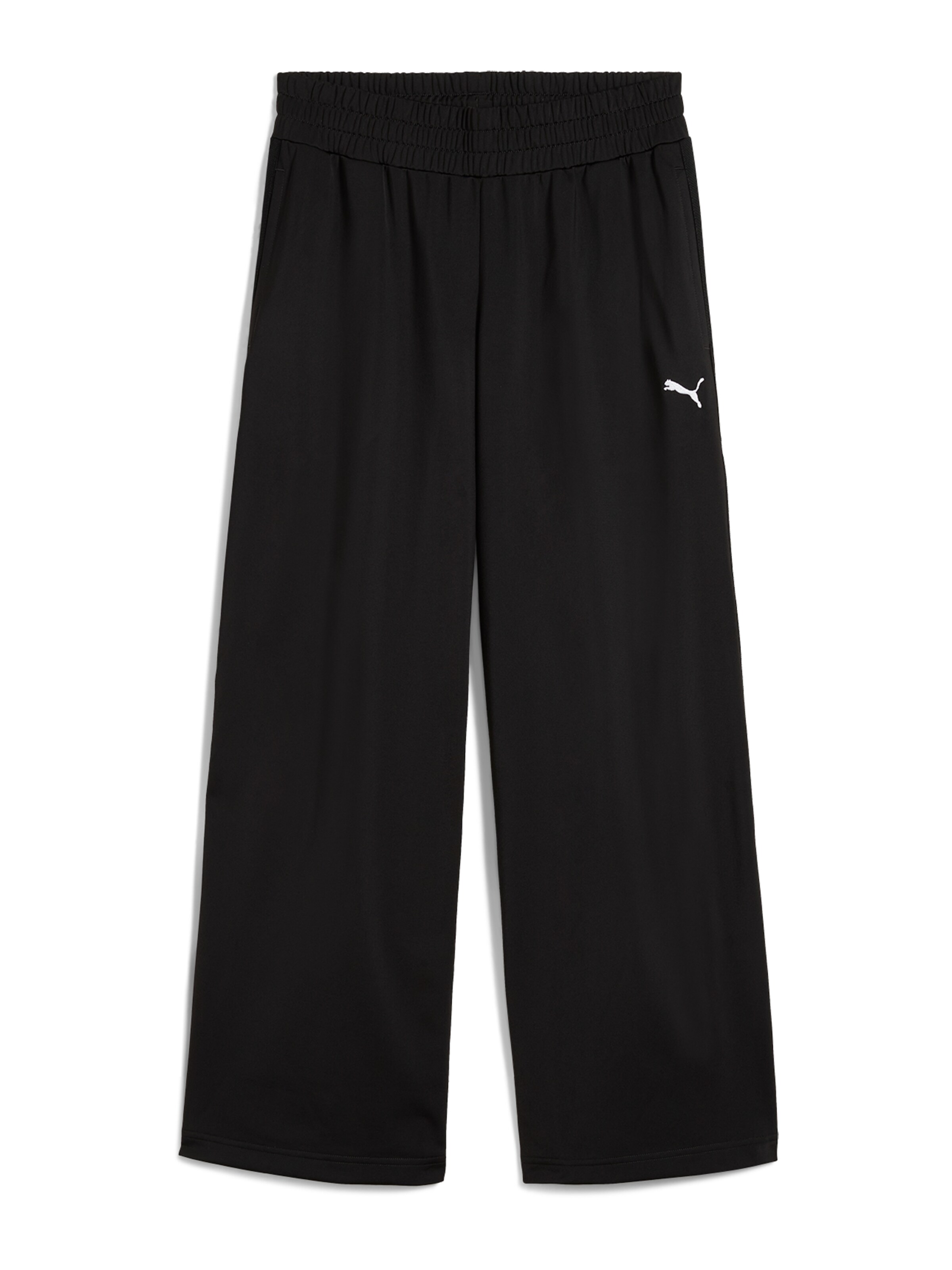 PUMA Bő szár Nadrág 'CLASSICS' - fekete: elől