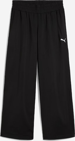 juoda PUMA Plačios klešnės Kelnės 'CLASSICS': priekis