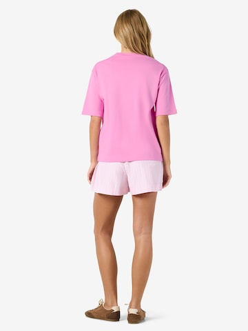 Noisy may Μπλουζάκι 'NMKim' σε ροζ