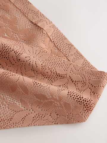 Next Слип в кафяво