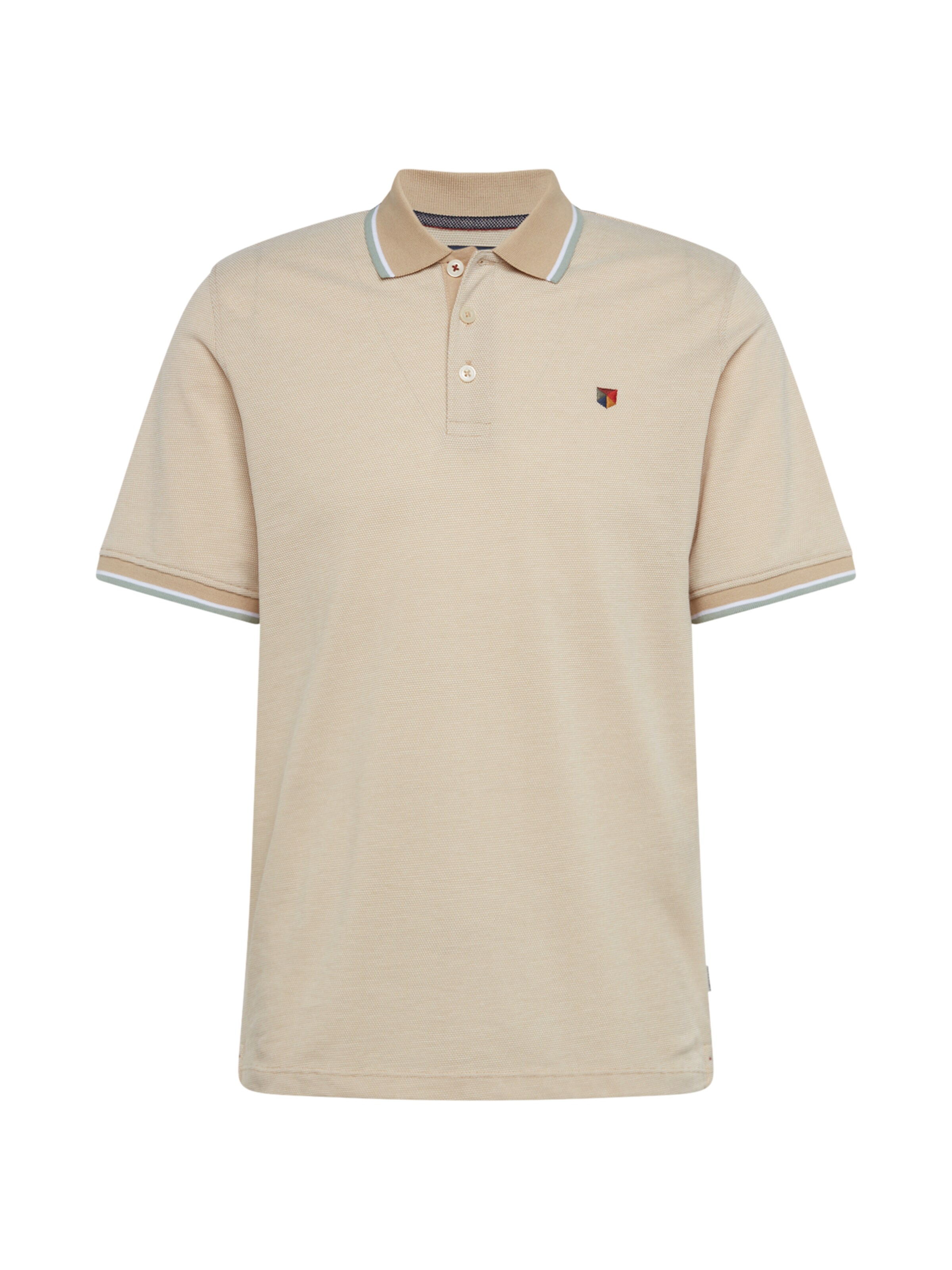 T-Shirt 'JPRWin' JACK & JONES en beige : devant