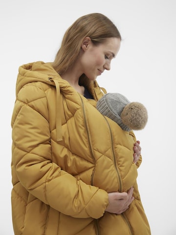 MAMALICIOUS Winter Jacket in Yellow