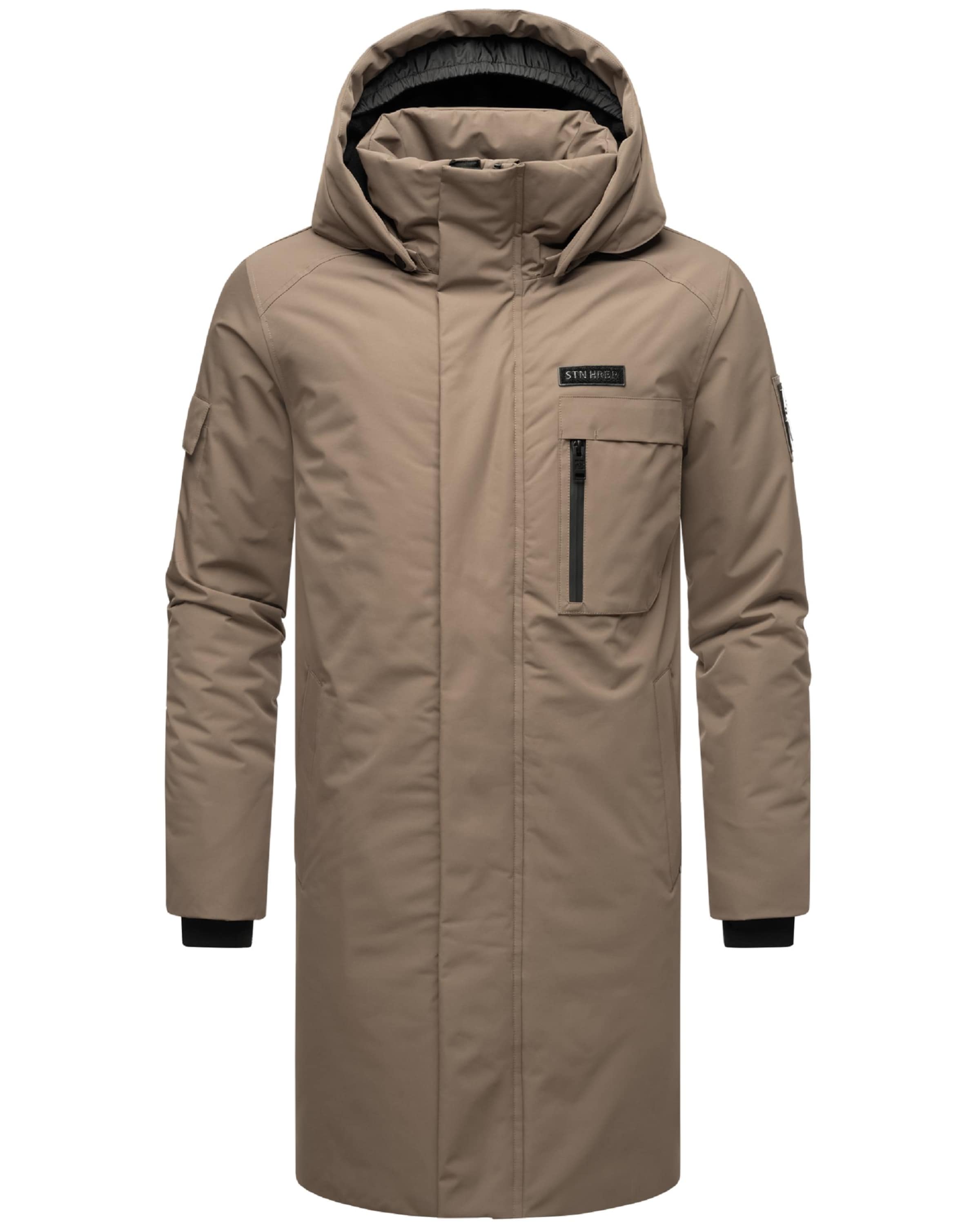 STONE HARBOUR Vinterfrakke 'Xandroo XX' i brun