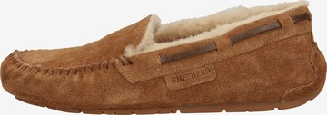 SHEPHERD Slippers 'Steffo' in Brown