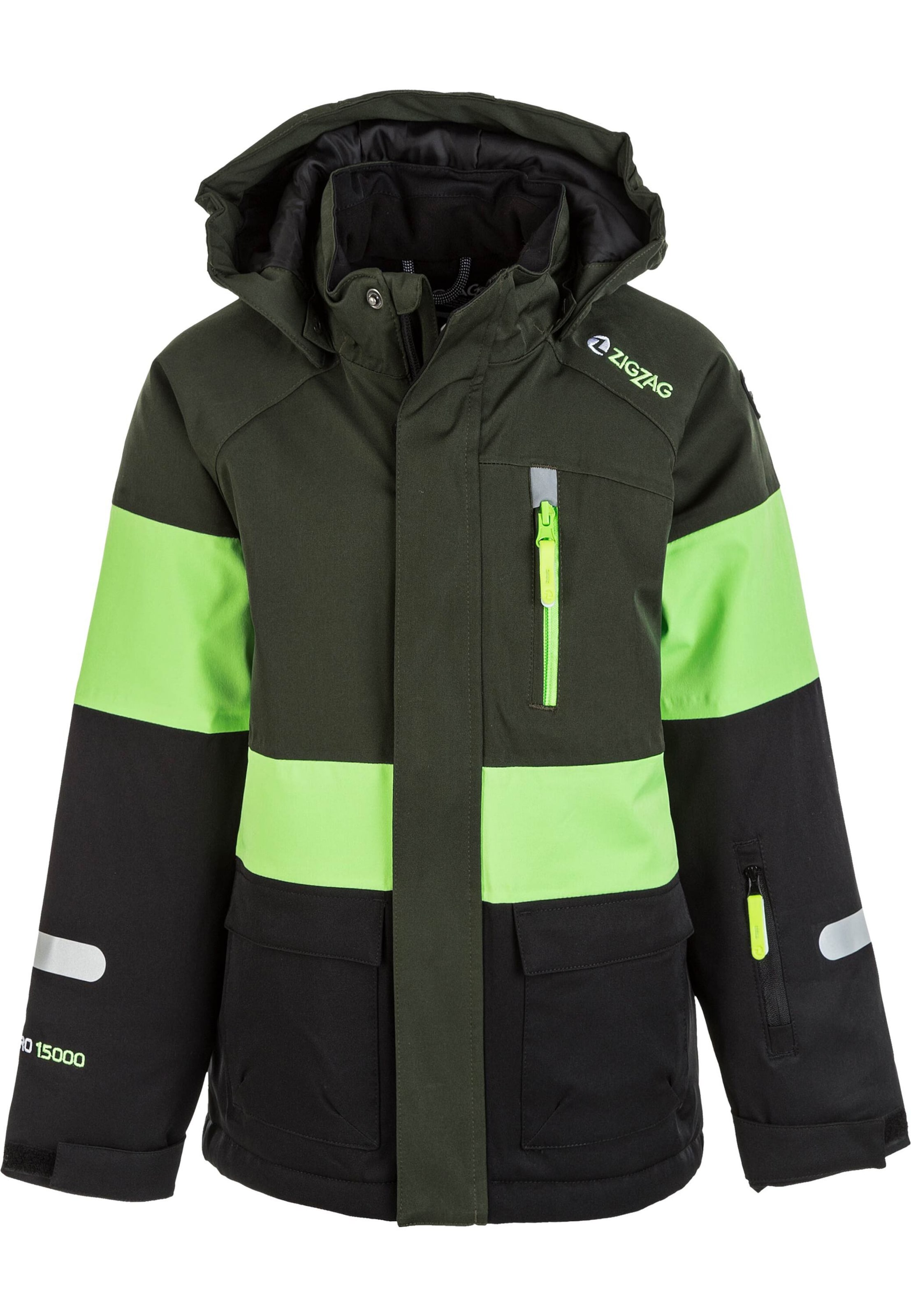ZigZag Sports jacket 'Taylora' in Green: front