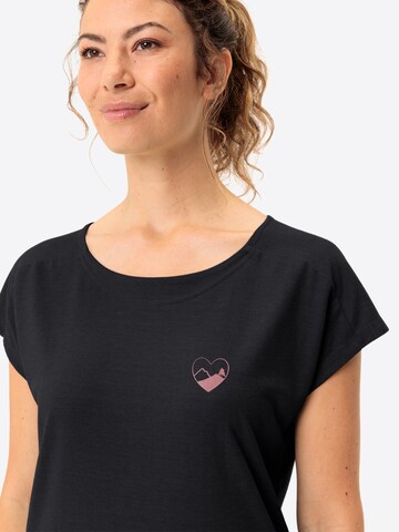 VAUDE Performance shirt 'Neyland' in Black