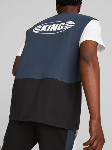 PUMA Funkcionalna majica 'King' | modra barva