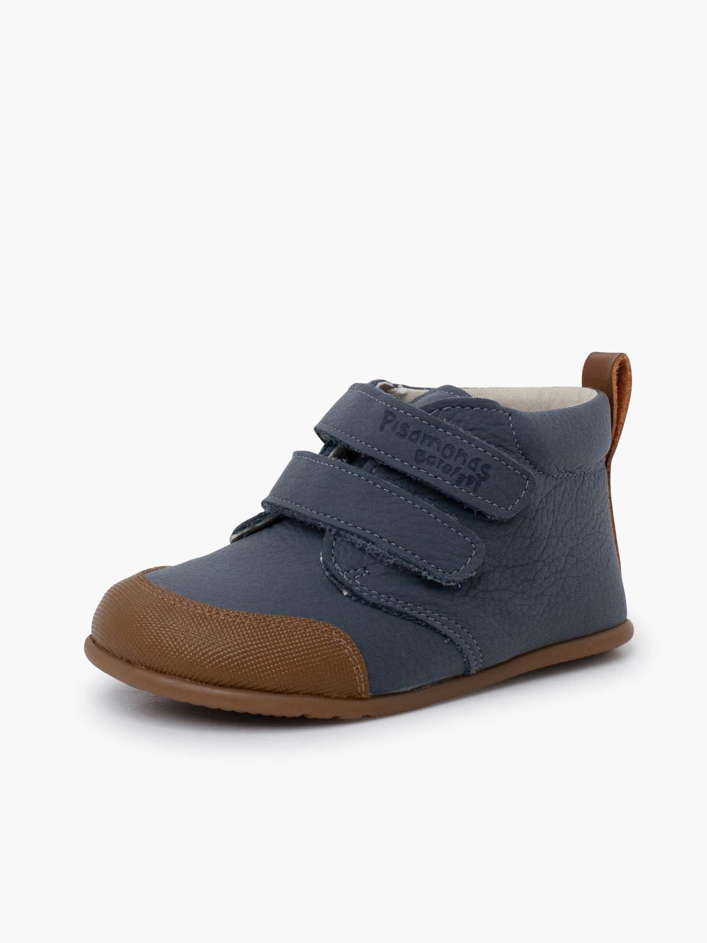 Pisamonas Laarzen in Blauw: voorkant