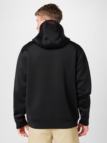 HUGO - Sudadera 'Diavol' en negro