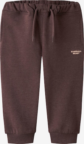 Pantalon 'NMMOLAF' NAME IT en marron : devant