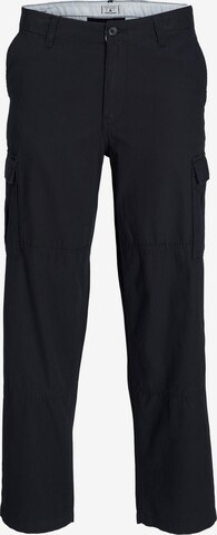 JACK & JONES Regular Cargo Pants 'BILL CODY' in Black: front