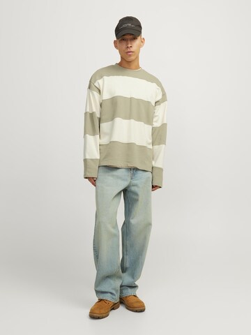 JACK & JONES Sweatshirt i beige