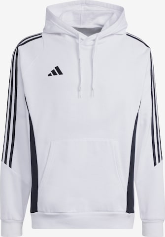 ADIDAS PERFORMANCE Sportsweatshirt 'Tiro 24' in Weiß: predná strana