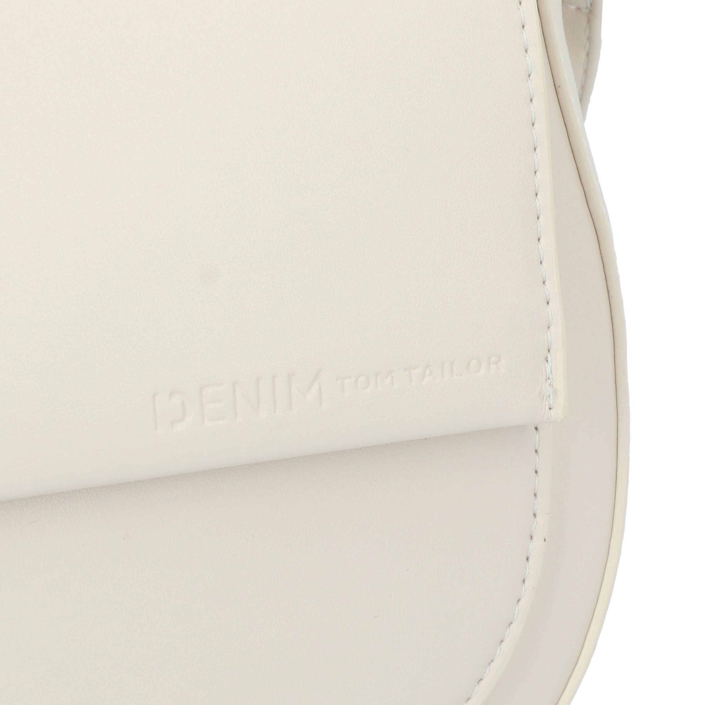 TOM TAILOR DENIM Schoudertas 'Anne' in Beige