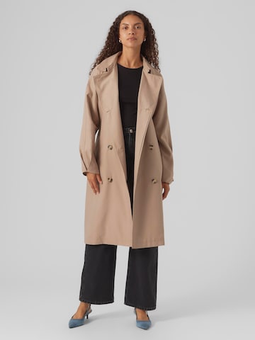 VERO MODA Between-Seasons Coat 'Doreen' in Beige