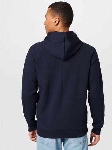 BOSS Green Zip-Up Hoodie 'Saggy' in Blue