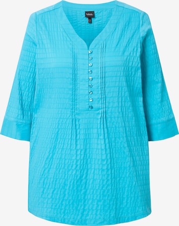 Tunique Ulla Popken en bleu : devant