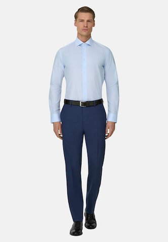 Boggi Milano Slim fit Button Up Shirt in Blue