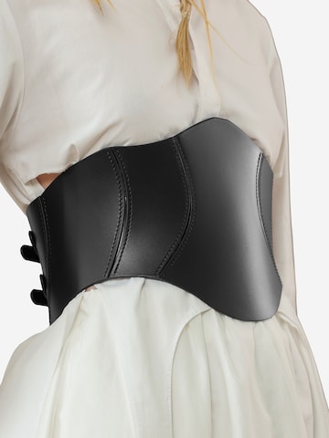 Haute Cuir - Cinturón 'Thane' en negro