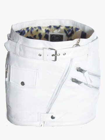 Be  Noble Skirt in White: front