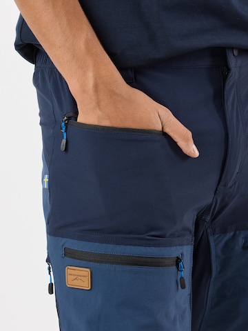 SWEDEMOUNT Regular Outdoorhose 'Lofoten'‌‌‌‌‌‌ in Blau