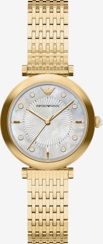 Emporio Armani Analog klocka i guld: framsida