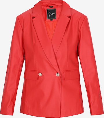 Blazer 'Classy Look' faina en rouge : devant