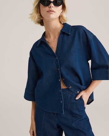 WE Fashion Pusero värissä sininen