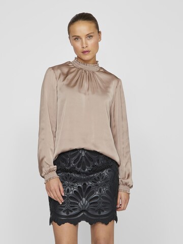 VILA Blouse in Brown: front