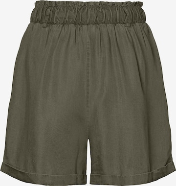 Noisy may Loose fit Pleat-Front Pants 'Maria' in Green
