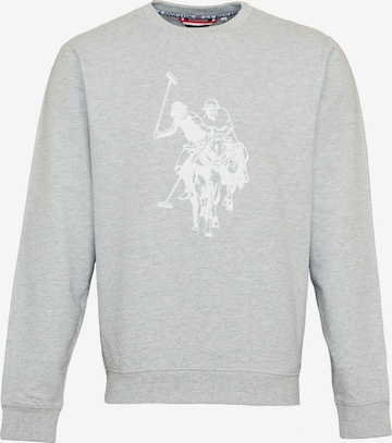 U.S. POLO ASSN. Sweatshirt in Grau: predná strana