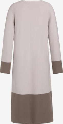 Ulla Popken Knitted dress in Beige