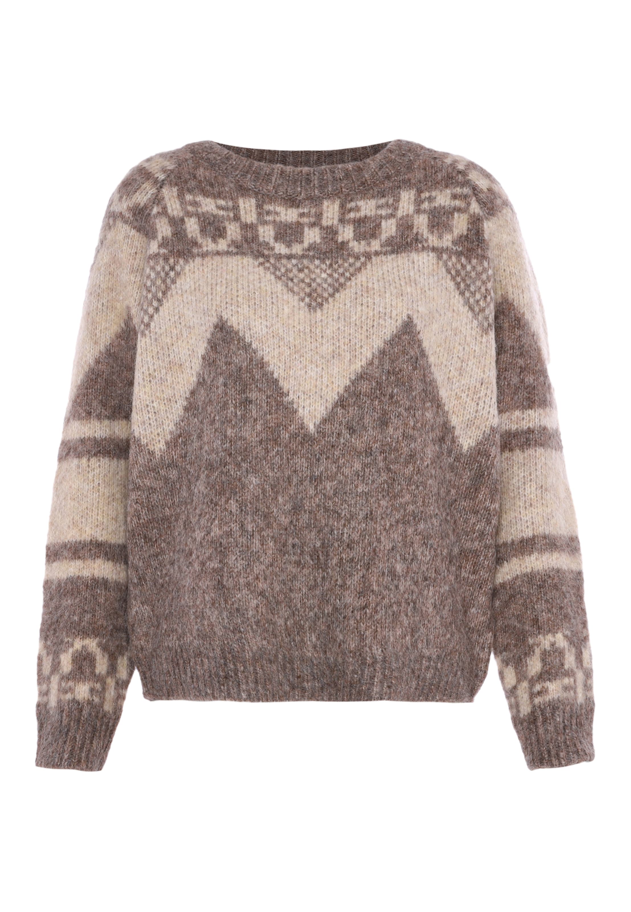 Pull-over Jalene en marron : devant