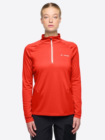 VAUDE Performance shirt 'Larice II' in Red: front