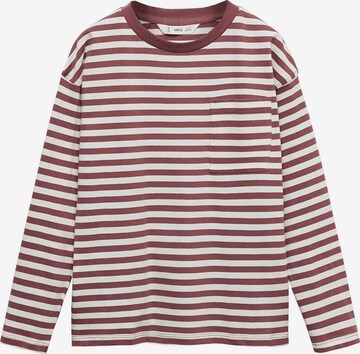 MANGO KIDS Shirt 'ELTON' in Rood: voorkant