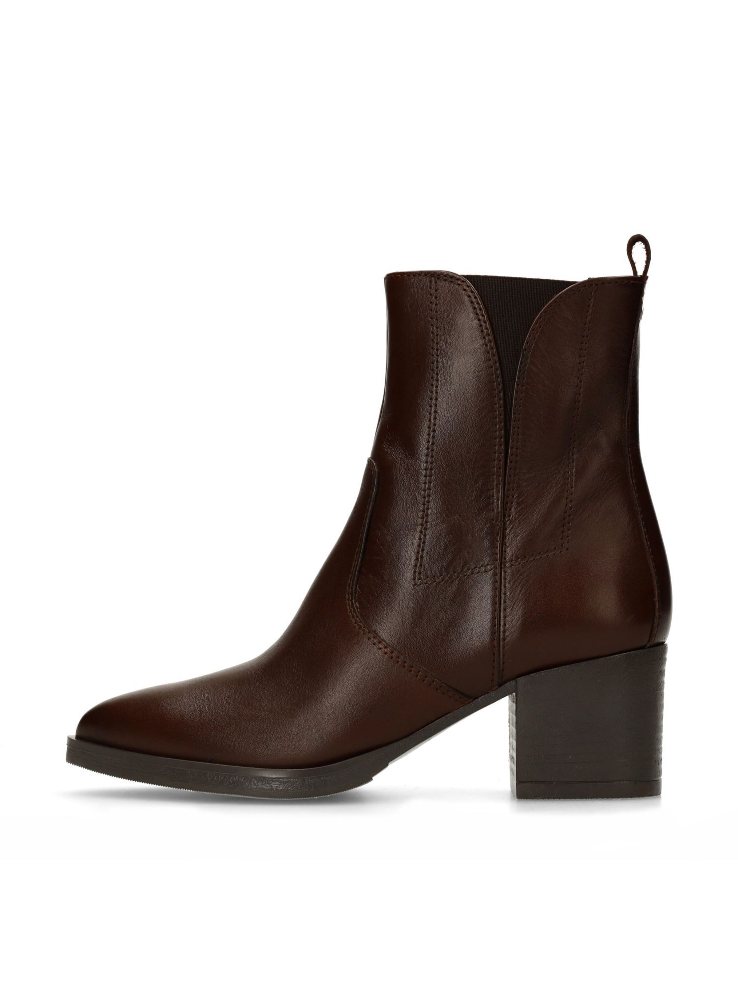 Bottines no stress en marron