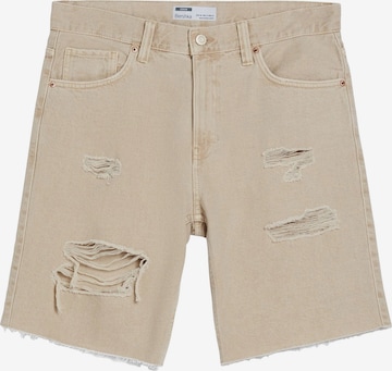 Bershka Shorts in Beige: predná strana