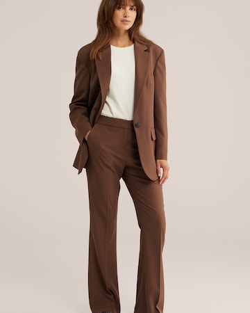 WE Fashion Blazer | rjava barva: sprednja stran