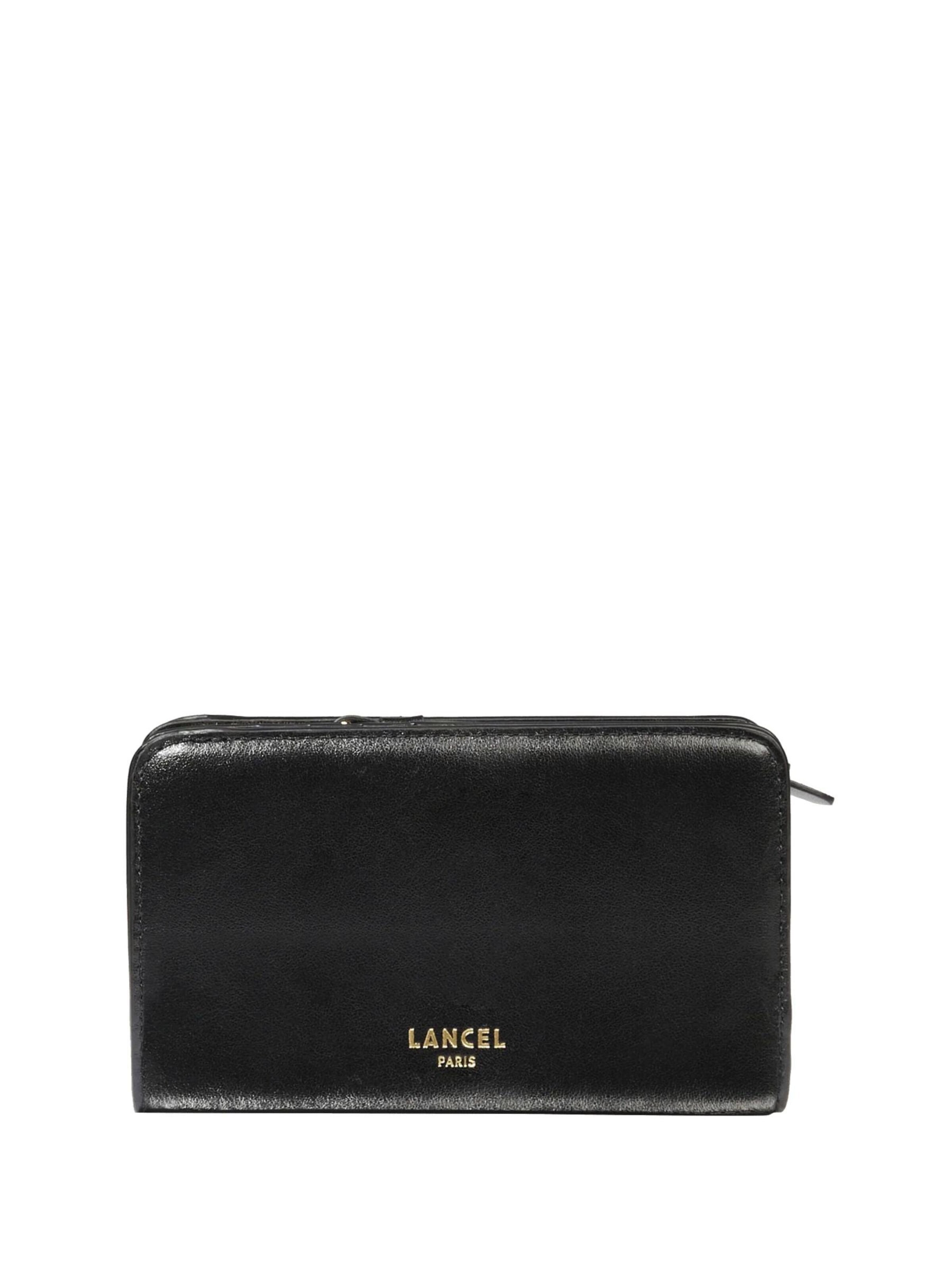 Portamonete di Lancel in nero: frontale