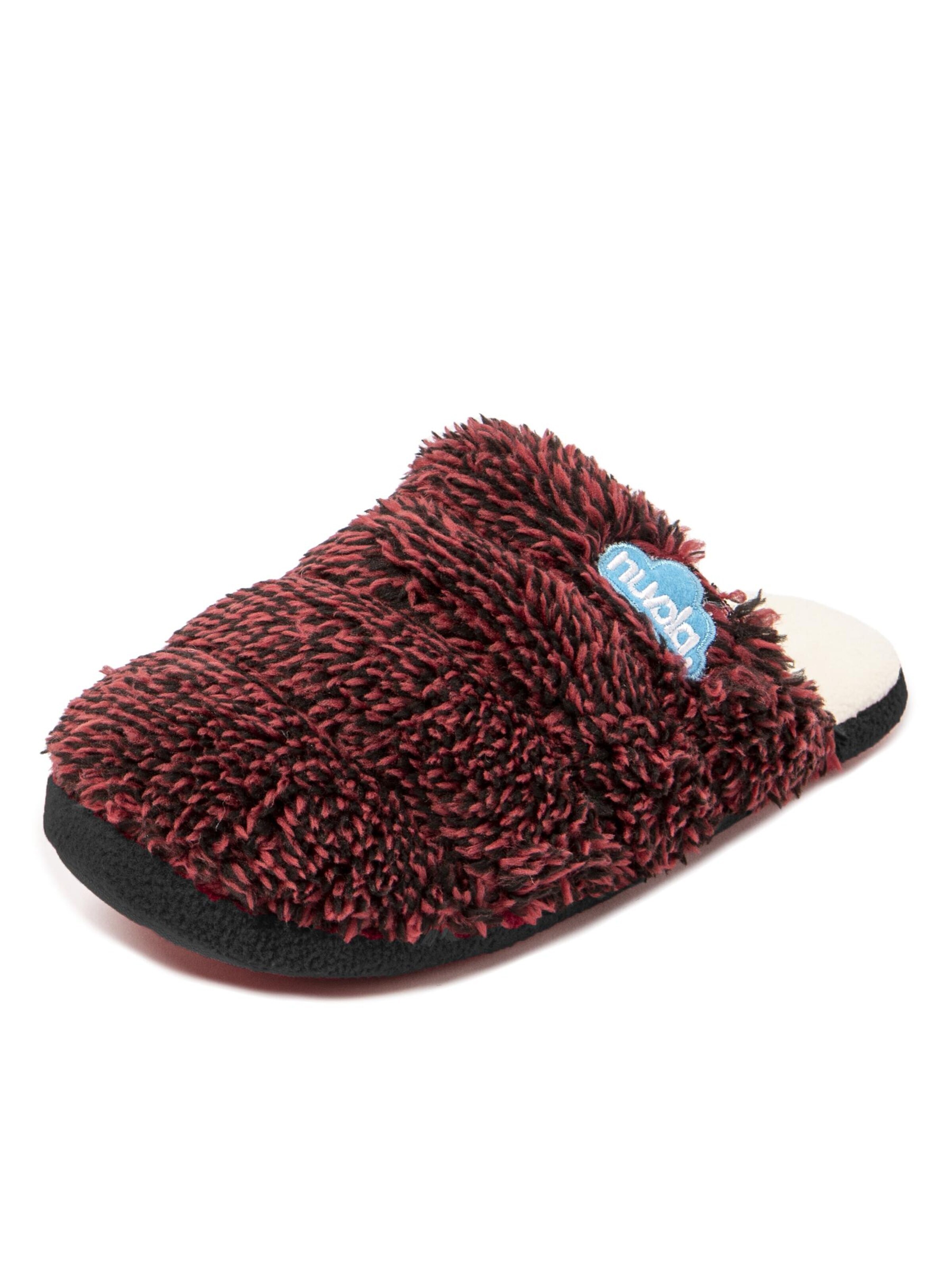 Nuvola. Slipper 'Zueco Cloud Polar' in Red: front