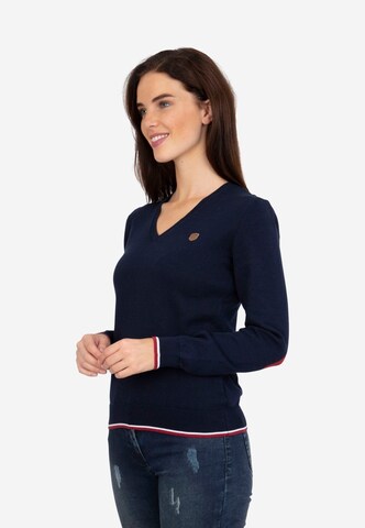 Sir Raymond Tailor Pullover 'Pergusars' in Blau