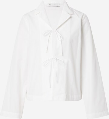 modström Blouse 'Harmonie' in White: front